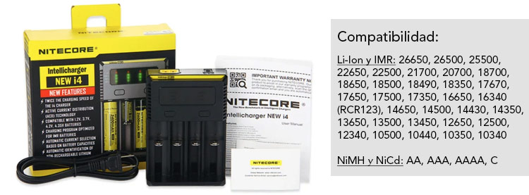 Nitecore I4 Intellicharger